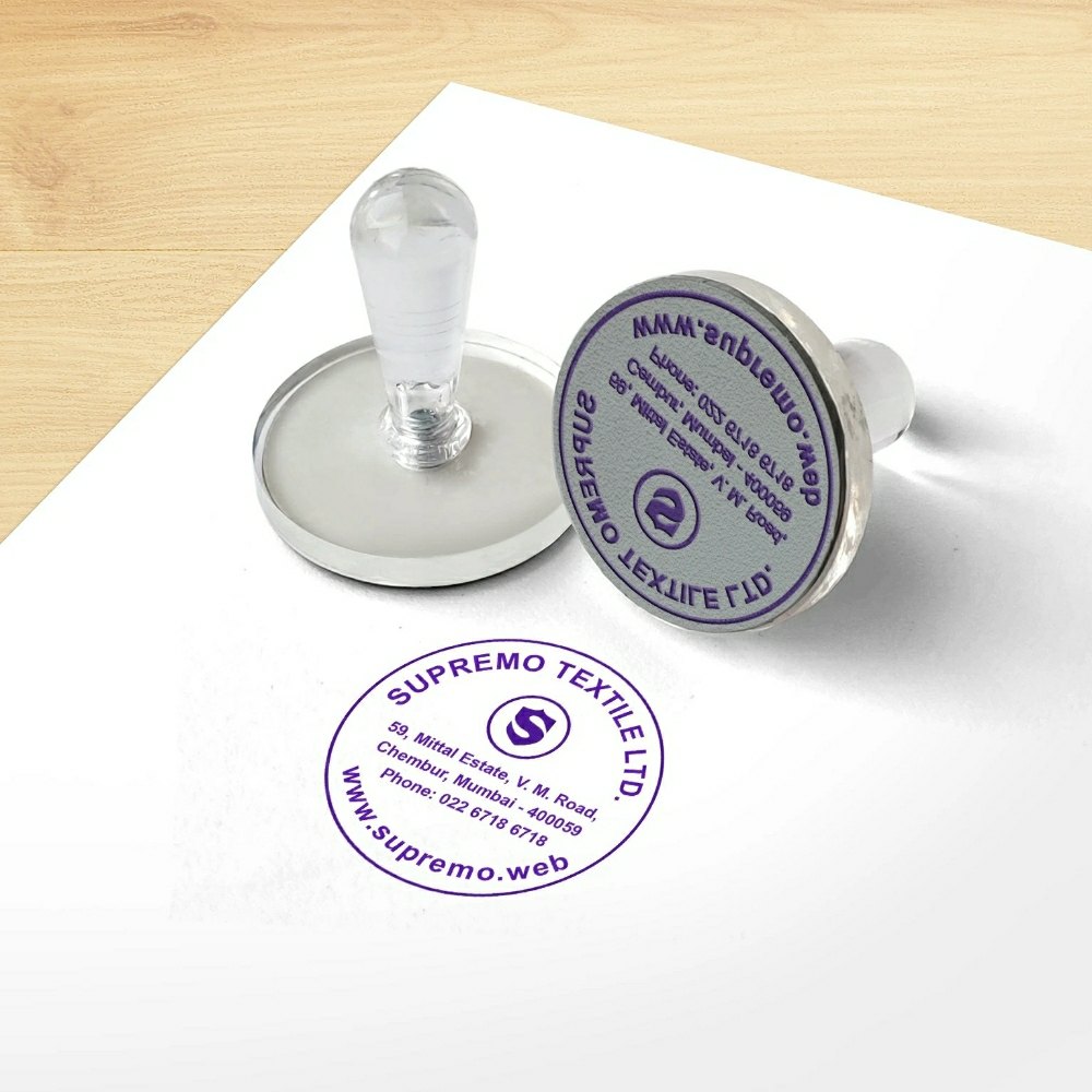 Company Rubber Stamp